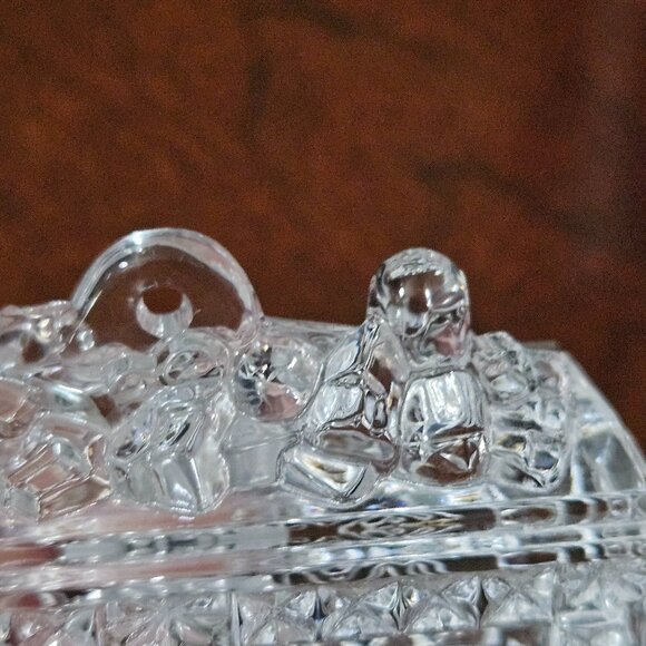 2010 NIB CLASSIC WATERFORD LEAD CRYSTAL COAL CAR TRAIN CHRISTMAS ORNAMENT 2ne - Picture 14 of 16